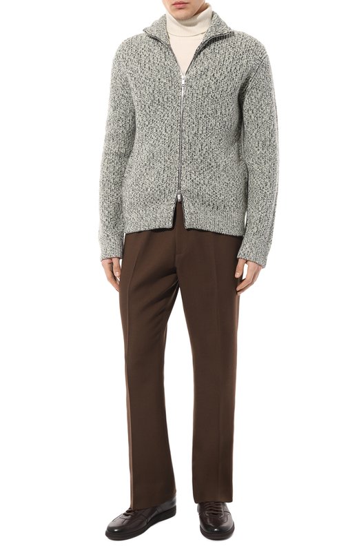Шерстяные брюки Amiri AMSUFP1039 Коричневый  AMSUFP1039 Фото 2