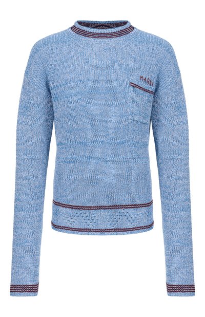 Мужской хлопковый свитер MARNI, арт. GCMG0483Q0/UFC601