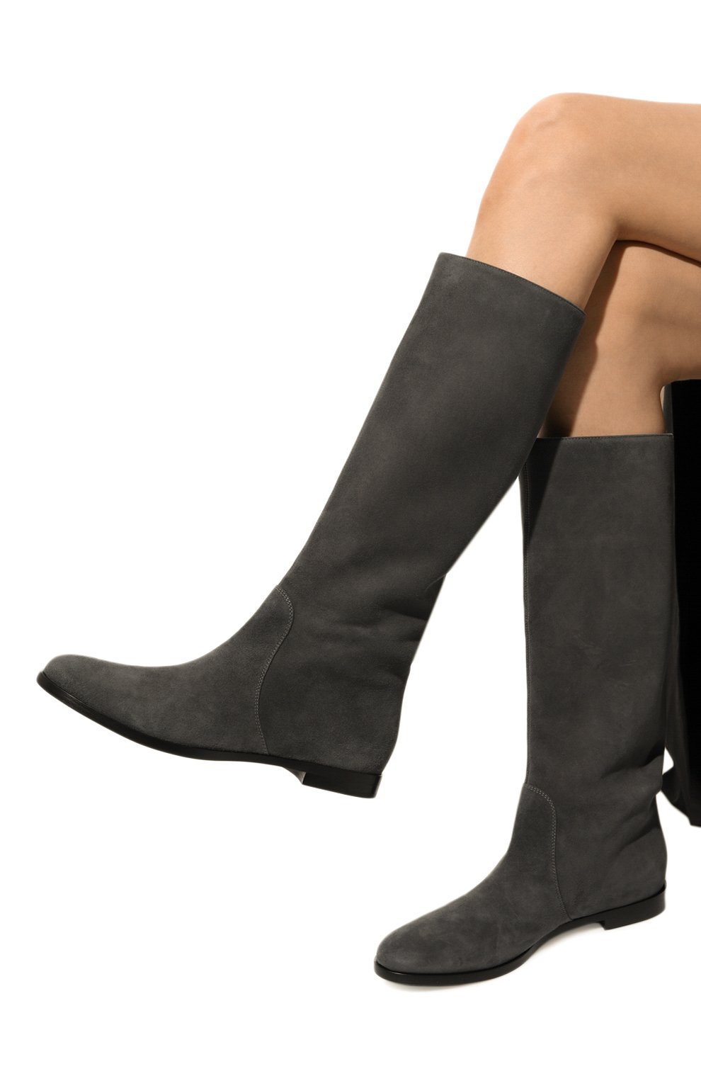 Замшевые сапоги SERGIO ROSSI, арт. A59670/MCAZ01, фото 3