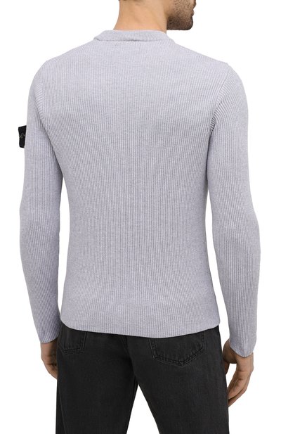 Хлопковый свитер STONE ISLAND, арт. 7415552D8, фото 4