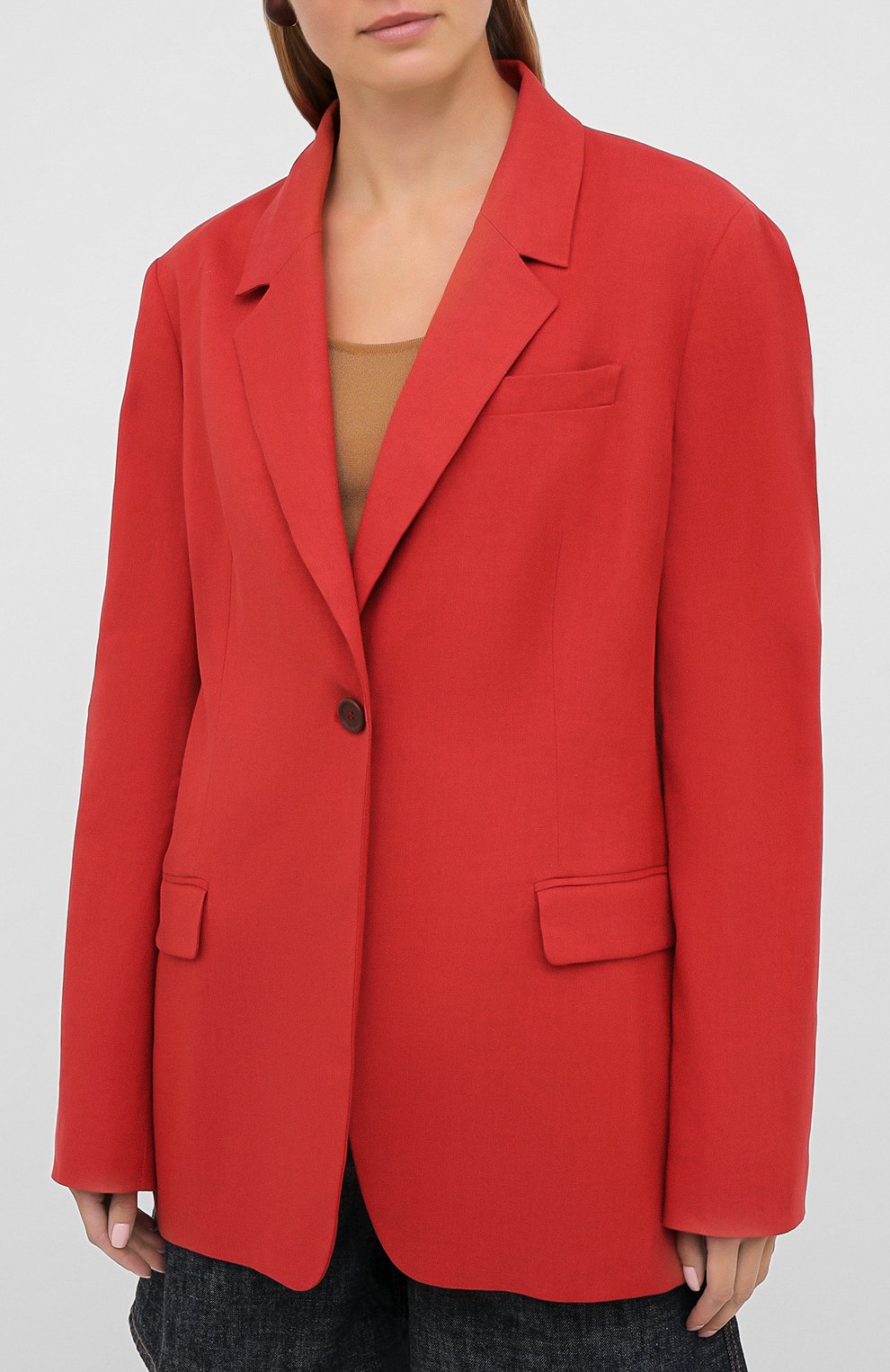 Жакет из смеси льна и хлопка BRUNELLO CUCINELLI, арт. MF5918985, фото 3