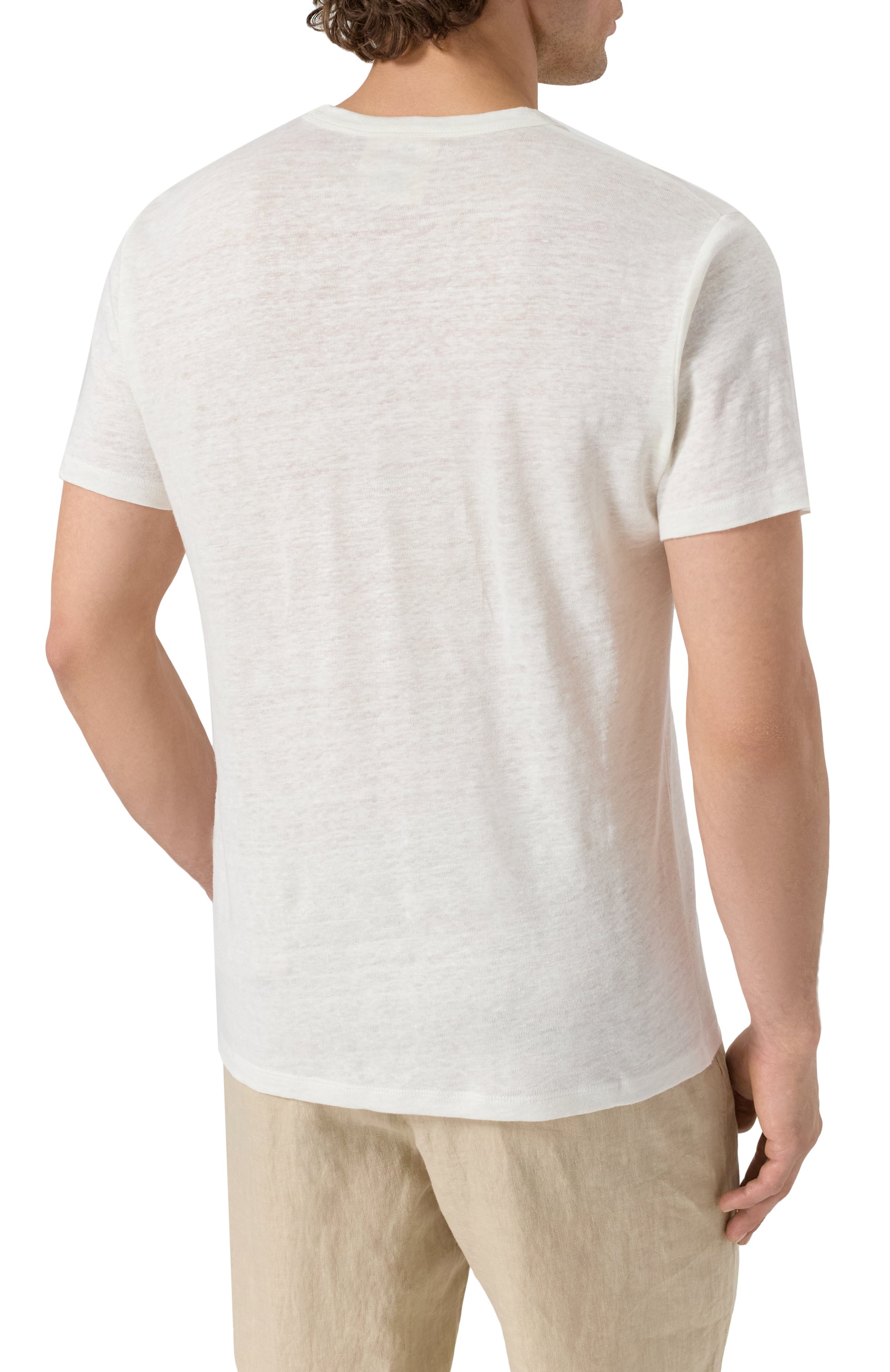 Льняная футболка MC2 SAINT BARTH, арт. STBM ECSTASEA/03021H, фото 4