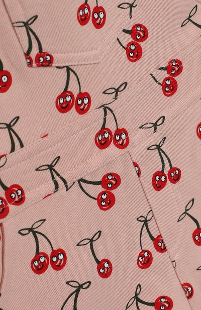 Хлопковый комбинезон STELLA MCCARTNEY розового цвета по цене 6480 руб., арт. 540000/SMJF5, фото 3 Хлопковый комбинезон STELLA MCCARTNEY, арт. 540000/SMJF5, фото 3