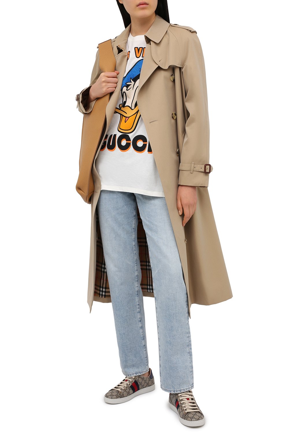 Хлопковая футболка disney x gucci GUCCI, арт. 615044/XJDBJ, фото 2