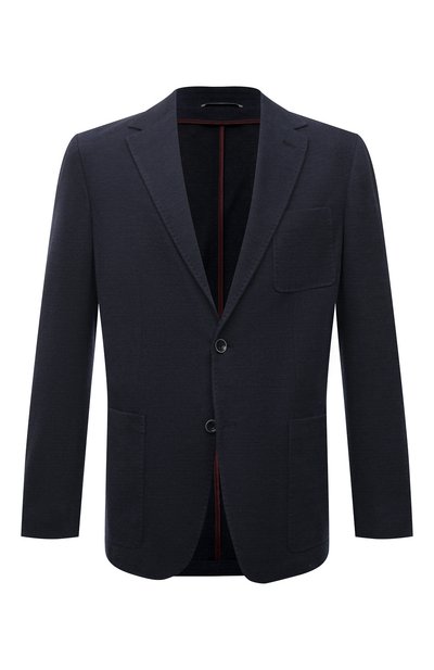 Мужской хлопковый пиджак CANALI, арт. J0147/JJ01974