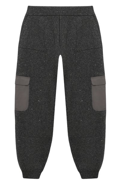 Брюки из кашемира и шерсти BRUNELLO CUCINELLI, арт. BBMMBD024C