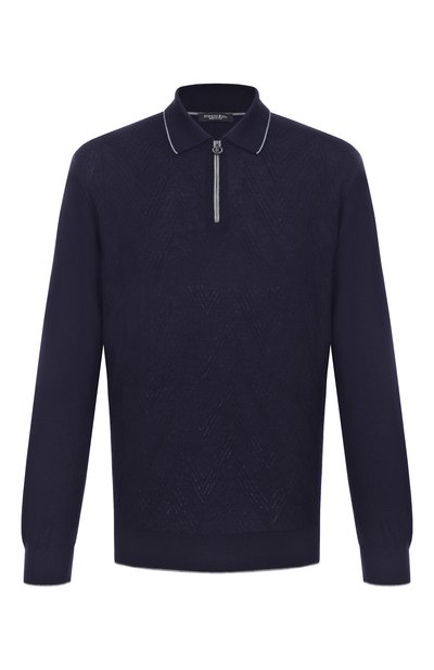 Мужская поло из кашемира и шелка STEFANO RICCI, арт. K606399P30/F25314/60