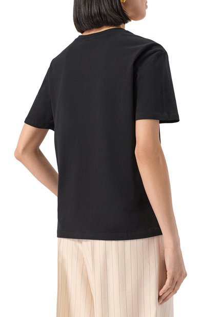 Хлопковая футболка TWINSET, арт. 251TP2074, фото 4