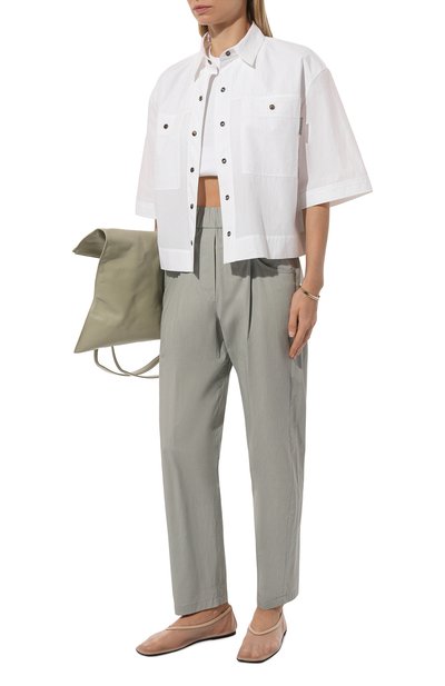 Женские хлопковые брюки BRUNELLO CUCINELLI, арт. M0H93B1021