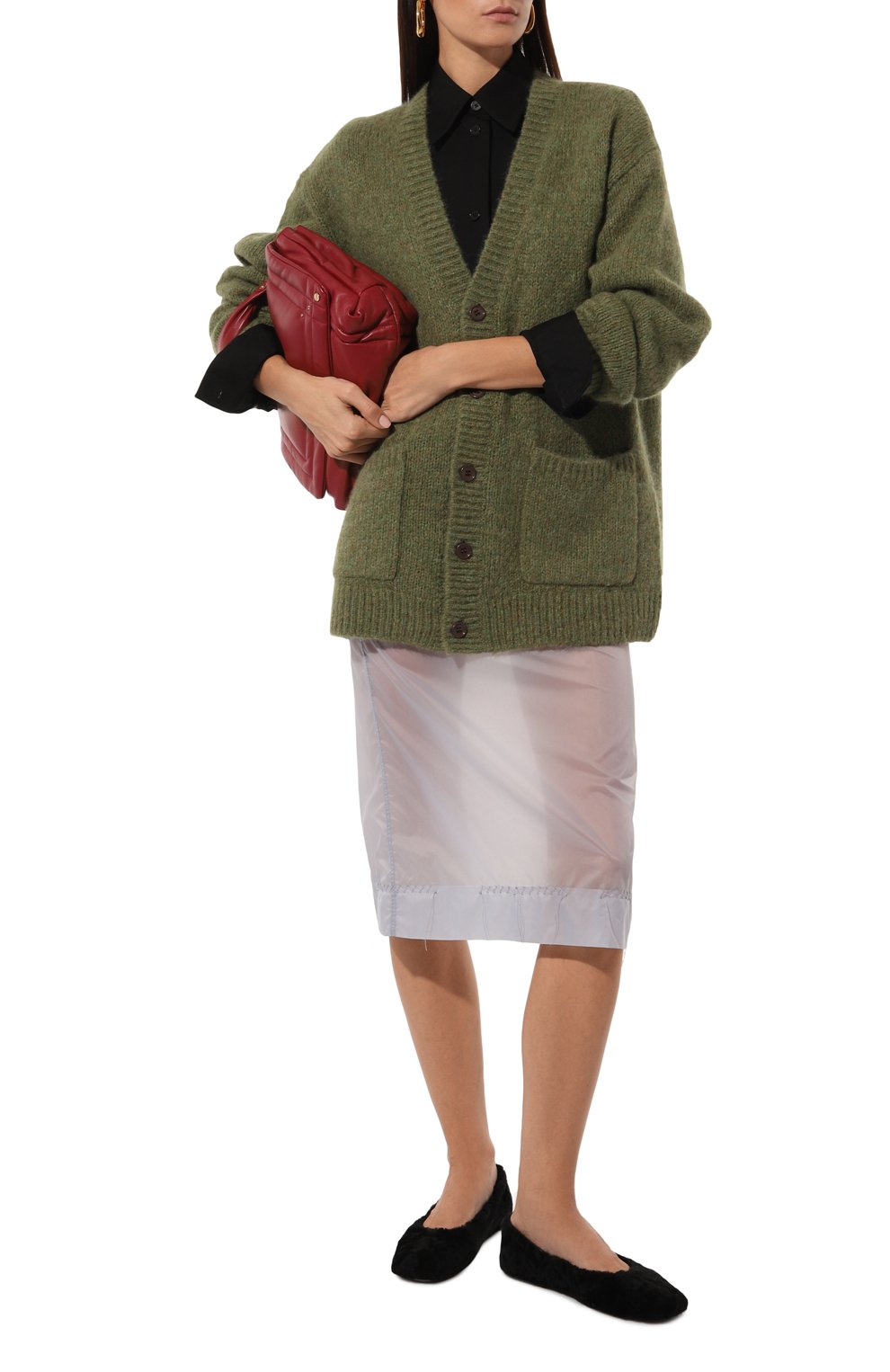 Балетки из овчины DRIES VAN NOTEN, арт. WS242-1378/301, фото 2