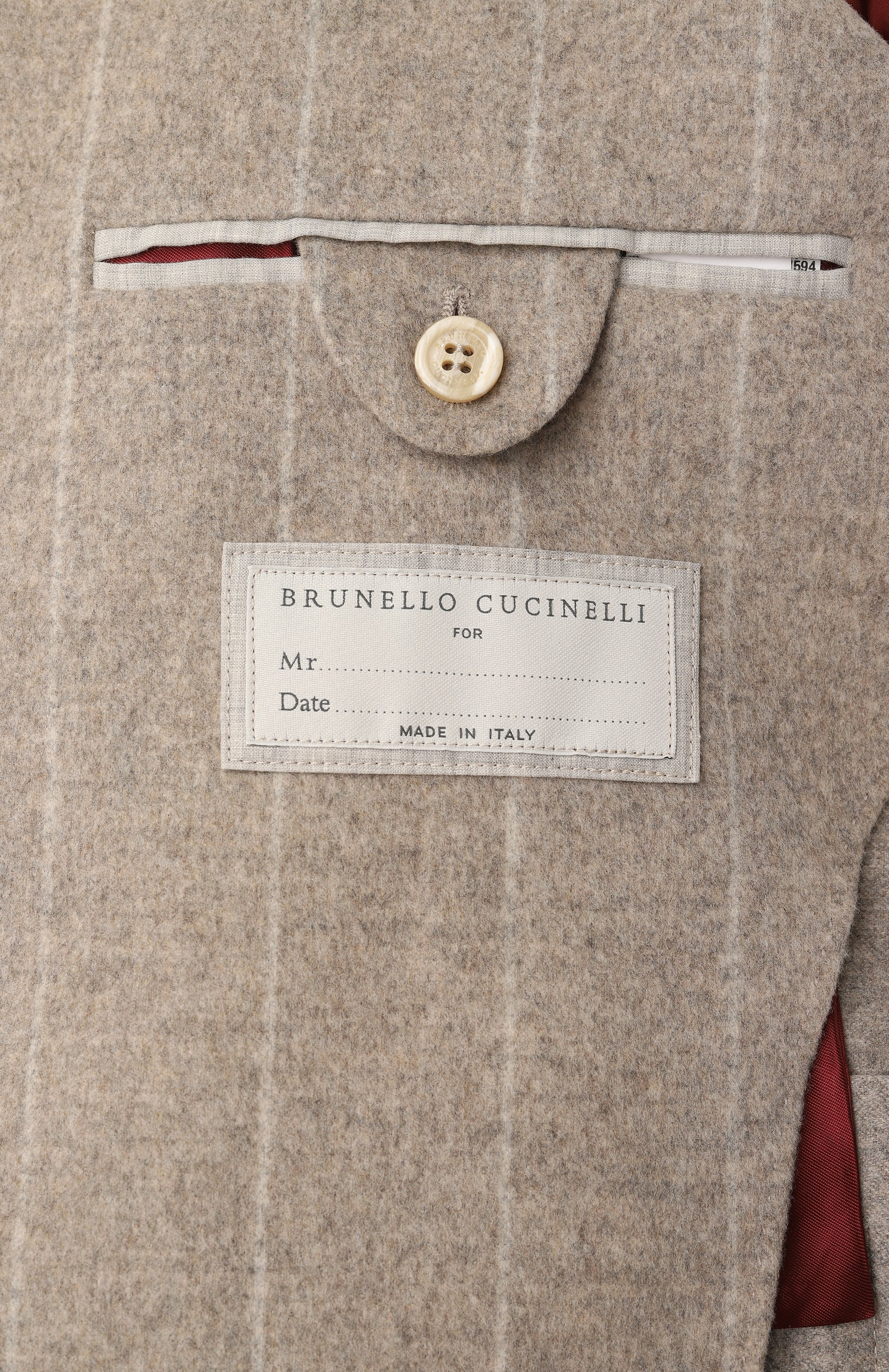 Шерстяной костюм BRUNELLO CUCINELLI, арт. MY453LDBH, фото 9