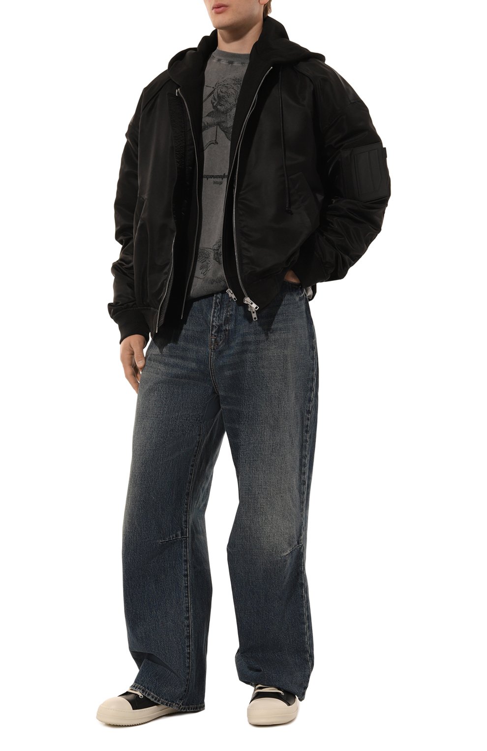 Хлопковая футболка DIEGO VENTURINO, арт. D3W4DVTS0PDSTR, фото 2