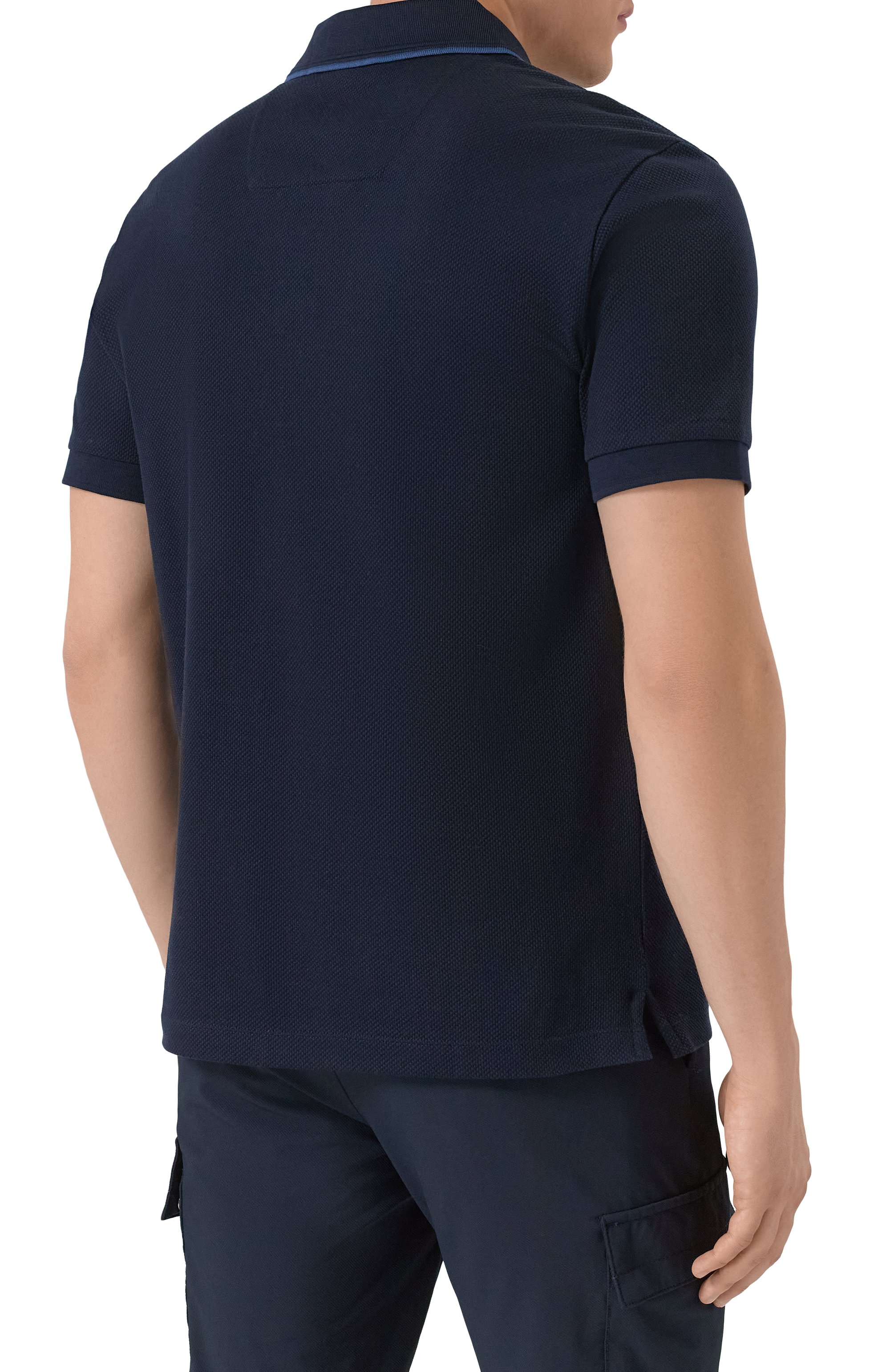 Хлопковое поло BOSS, арт. 50527650, фото 4