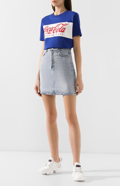 Хлопковая футболка TOMMY HILFIGER, арт. DW0DW06931, фото 2