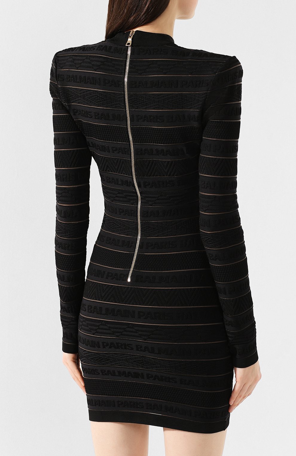 Платье из вискозы BALMAIN, арт. TF16202/K031, фото 4