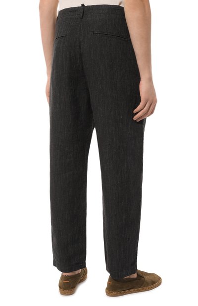 Льняные брюки HANNES ROETHER, арт. PA21PER.6043, фото 4