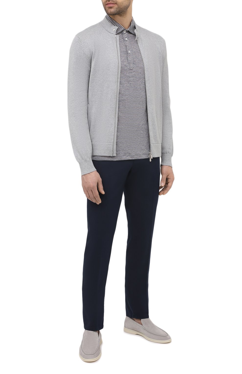 Хлопковые брюки BRUNELLO CUCINELLI, арт. M289LB1770, фото 2