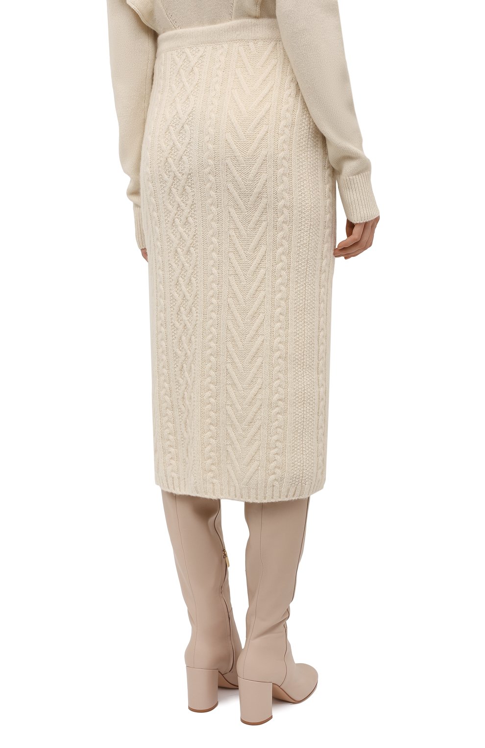 Юбка из кашемира и шелка RALPH LAUREN, арт. 290856611, фото 4