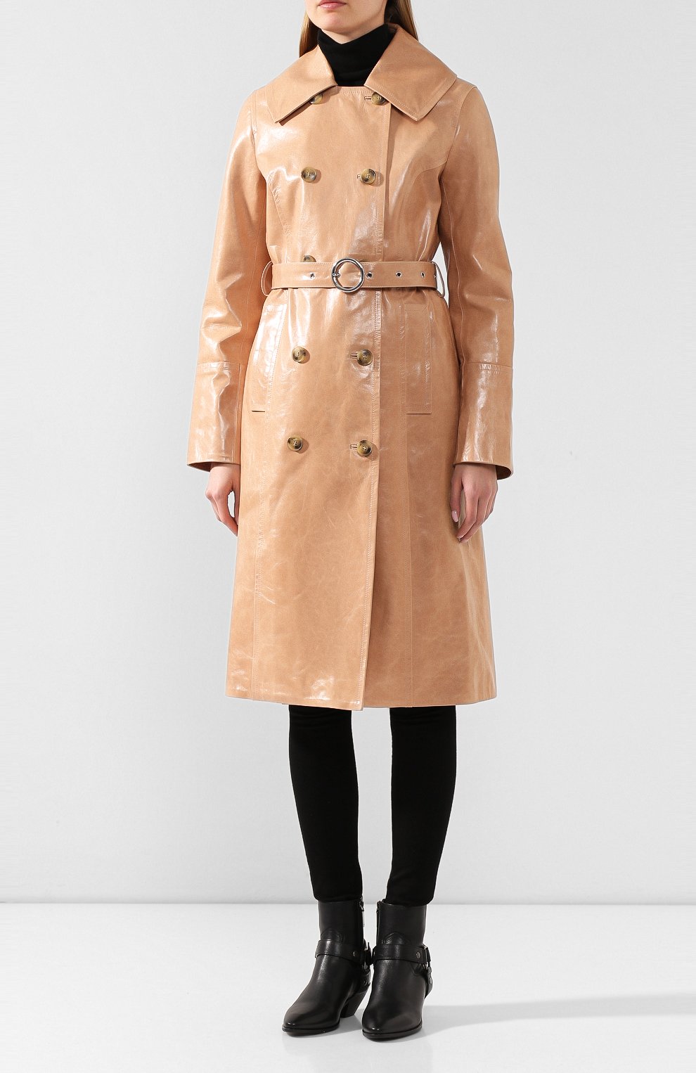 Кожаный тренч YVES SALOMON, арт. 20EYM22308APVX, фото 3