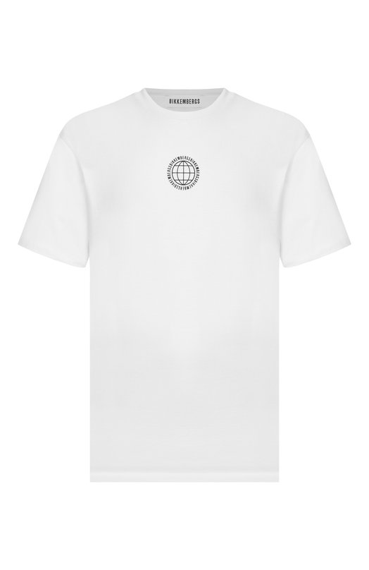 Хлопковая футболка Dirk Bikkembergs BMT1566 Белый BMT1566