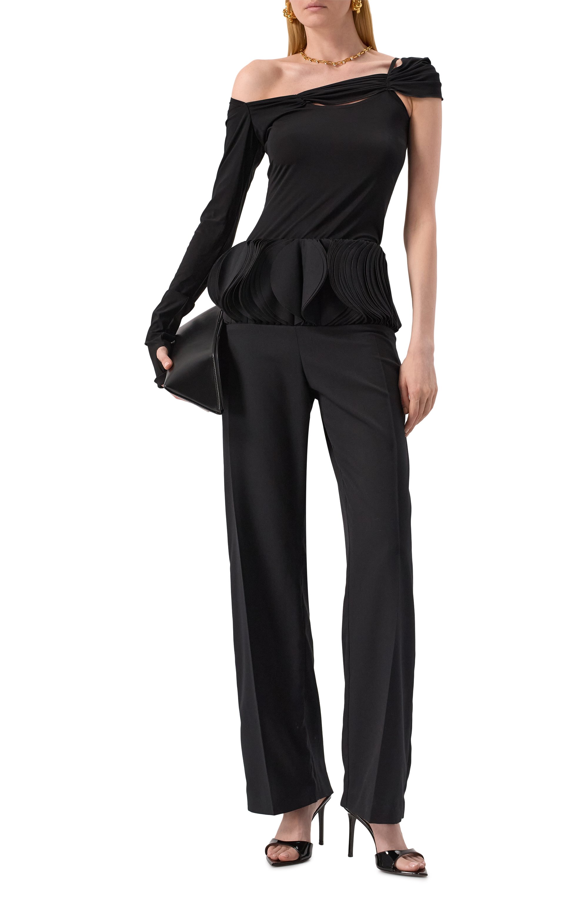 Брюки ALAIA, арт. AA9P0289W015A, фото 2