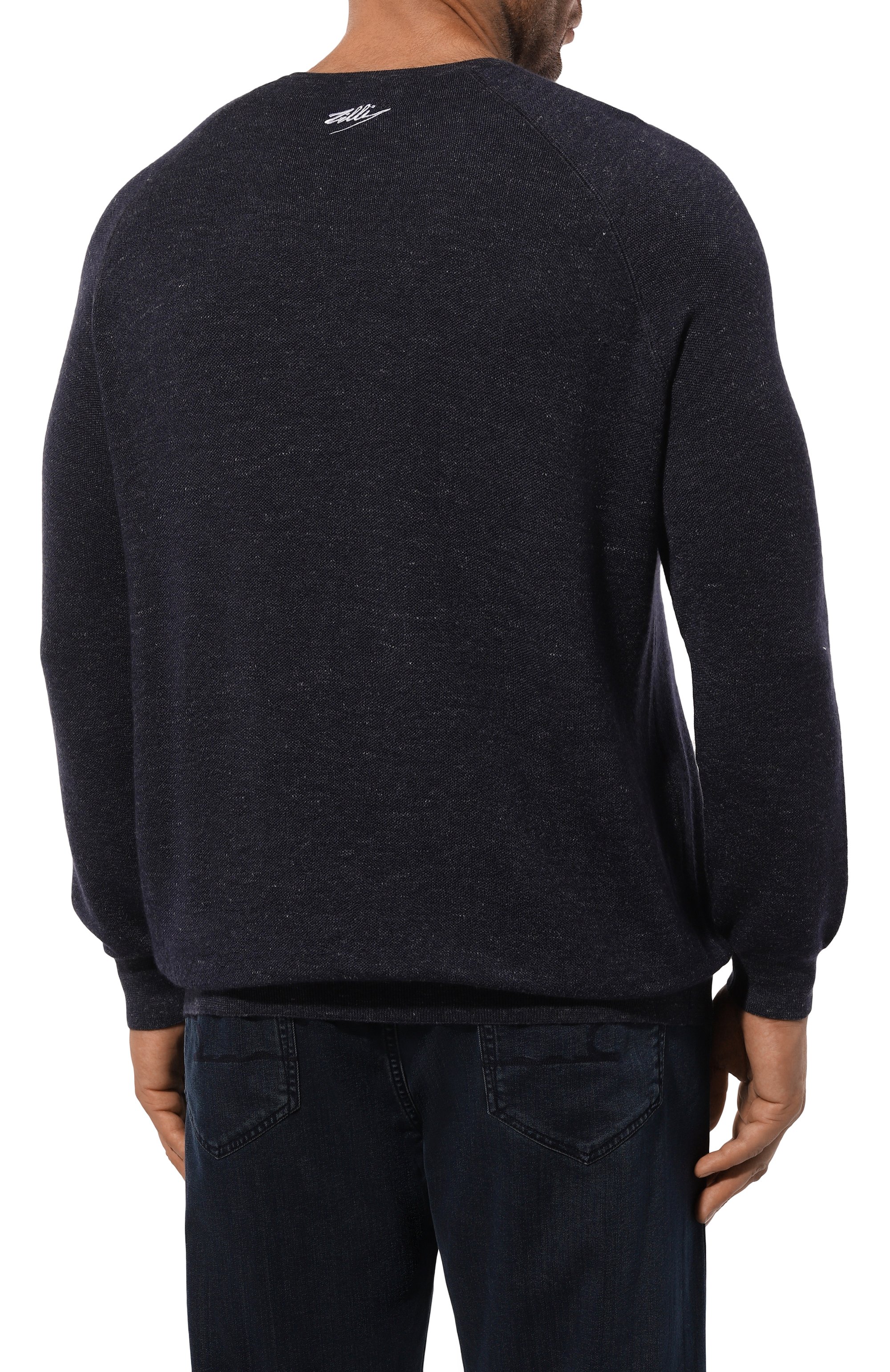 Джемпер из шелка и хлопка ZILLI, арт. KRN003M0345VHEMS0_1, фото 4