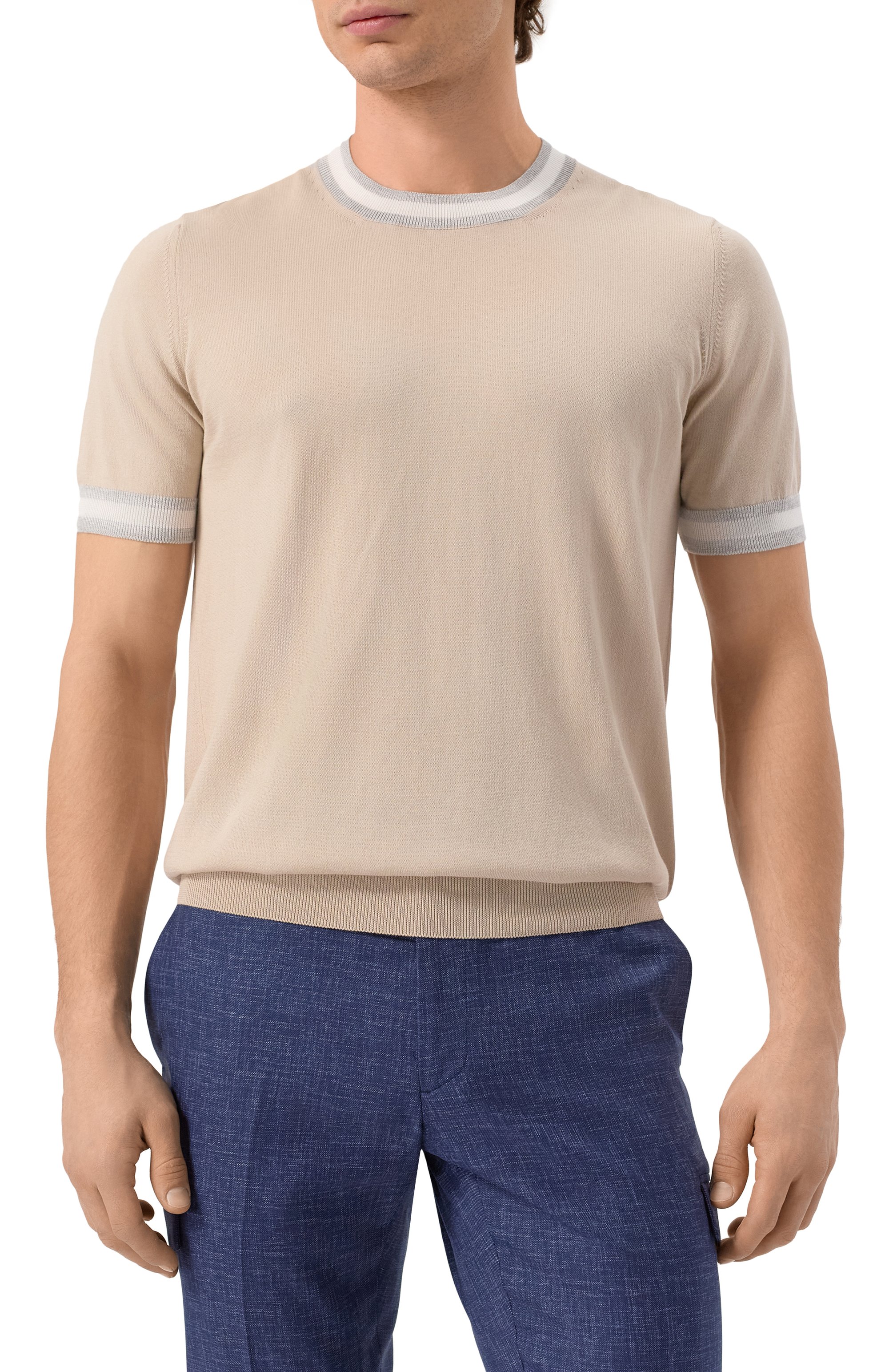 Хлопковый джемпер GRAN SASSO, арт. 57135/20671, фото 3