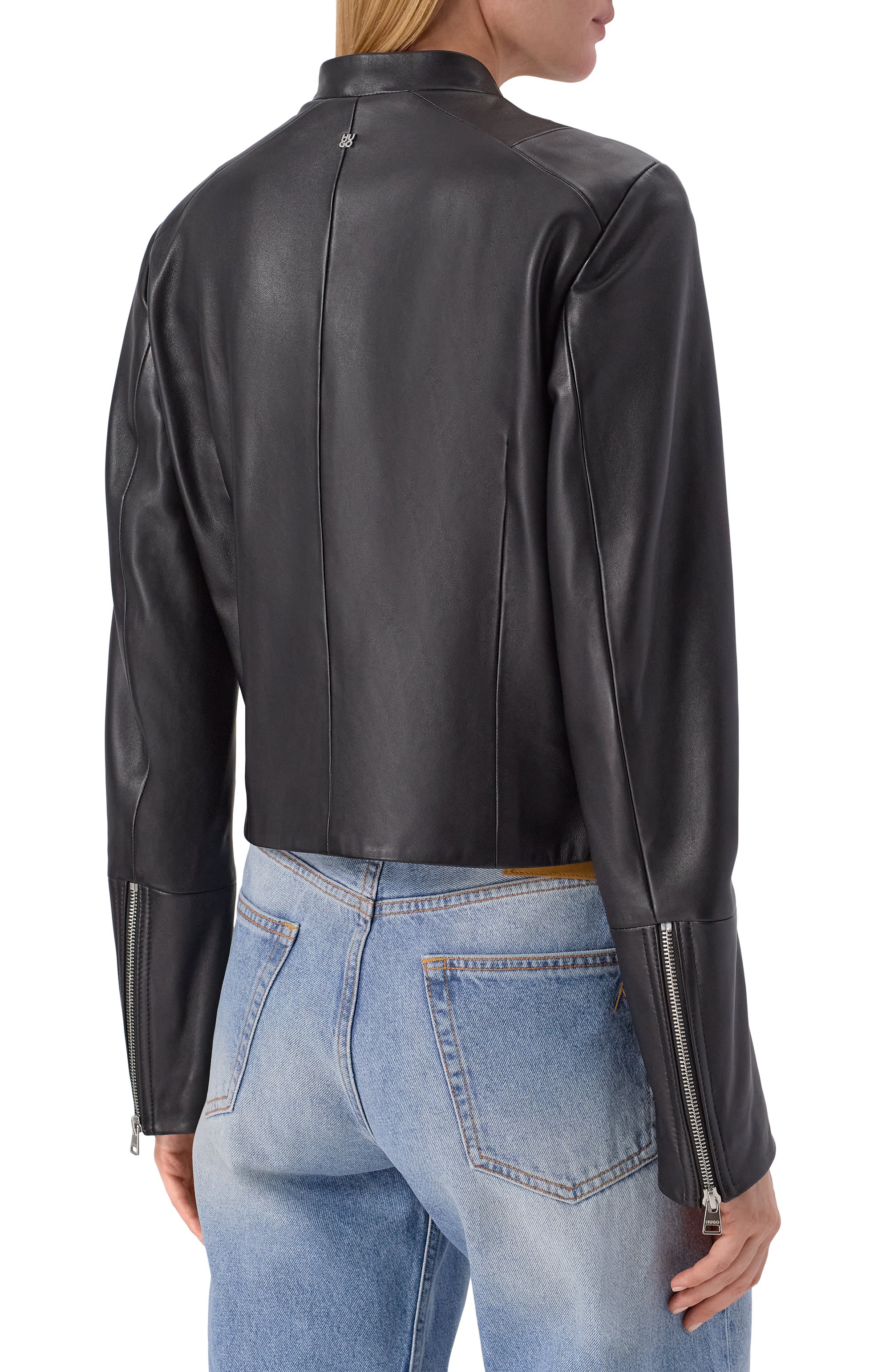 Кожаная куртка HUGO, арт. 50541262, фото 4