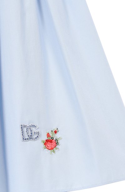 Хлопковая юбка DOLCE & GABBANA, арт. L55I81/FU5Y4_001, фото 3
