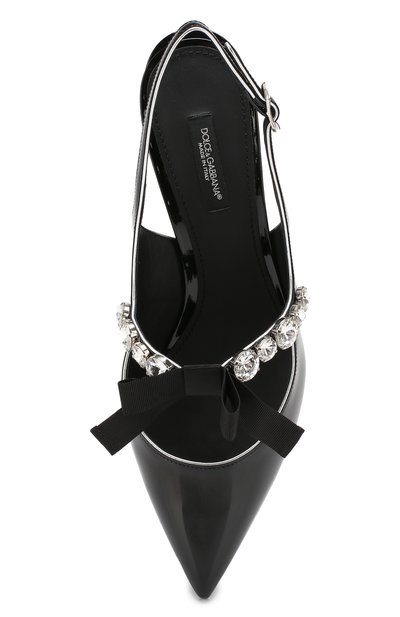 Кожаные туфли lori DOLCE & GABBANA, арт. CG0331/AA826, фото 5