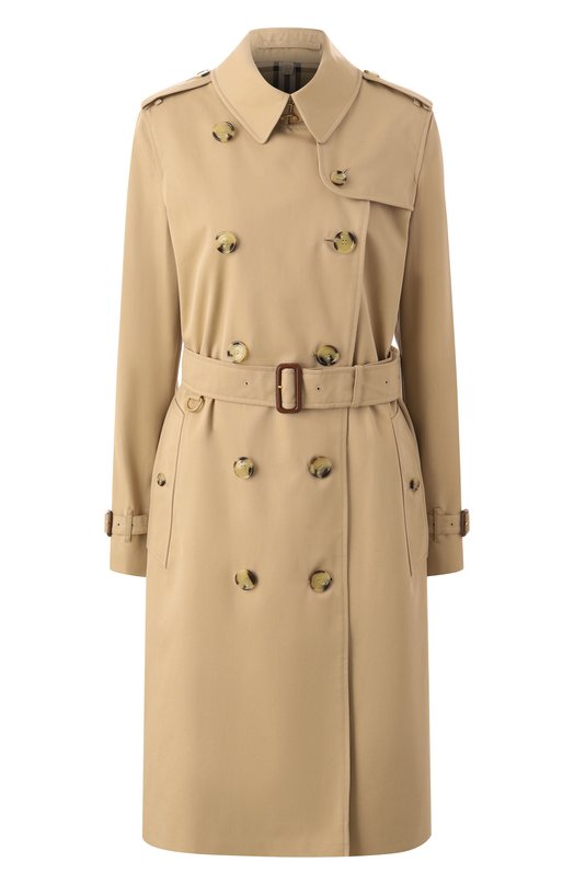 Хлопковый тренч Burberry 8079414 Бежевый 8079414