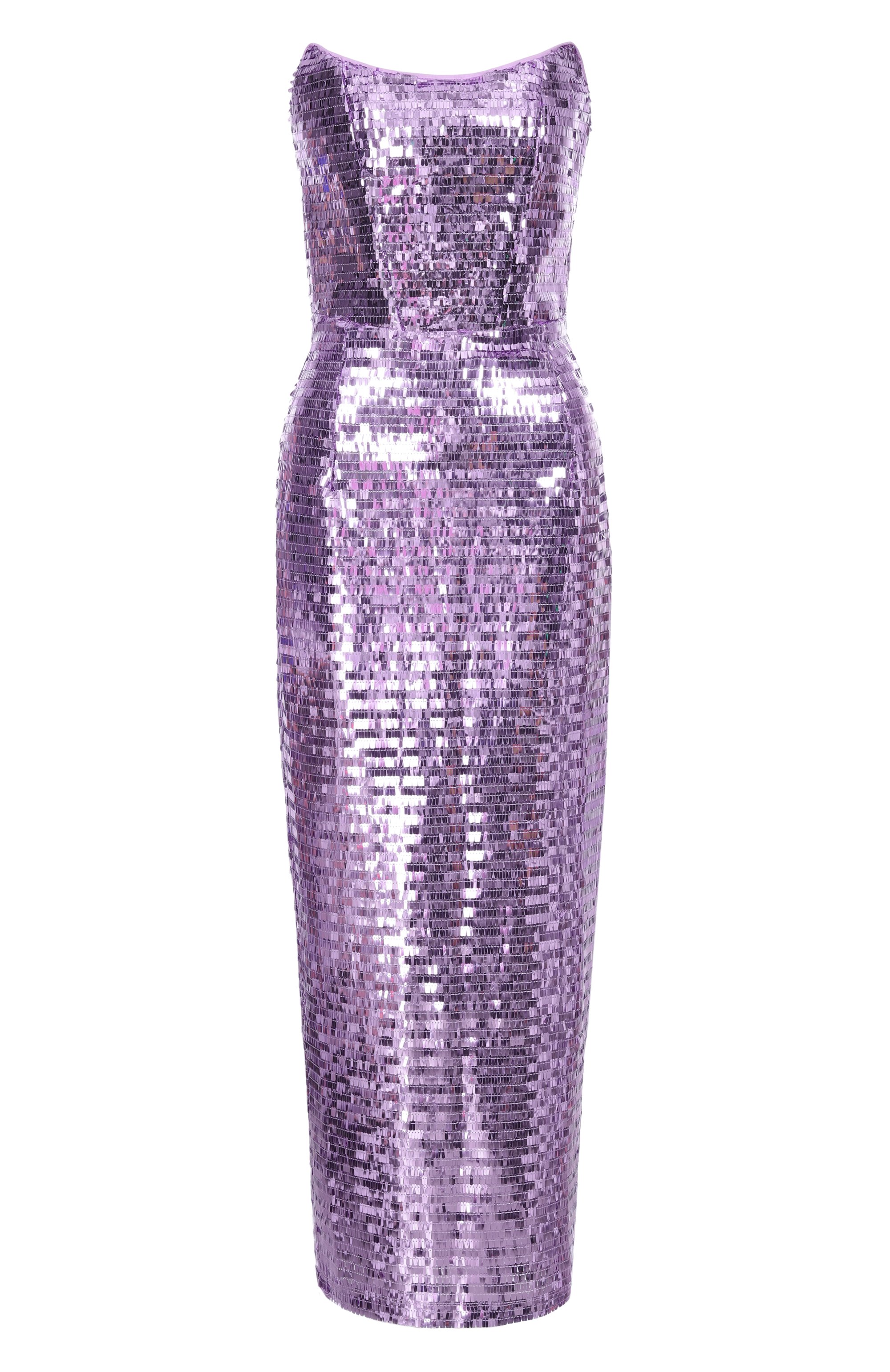 Платье с отделкой пайетками SASHA KIM, арт. SK-00001854, фото 1