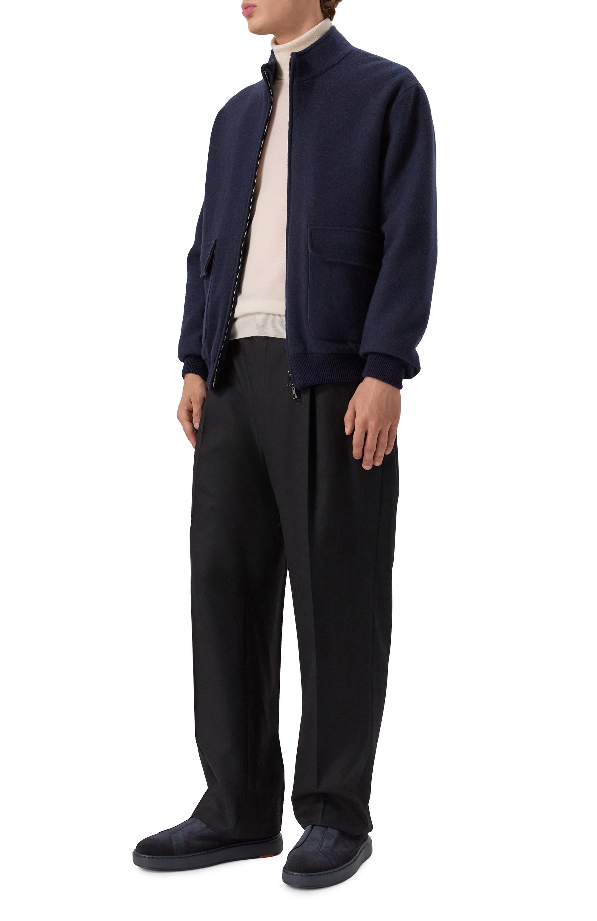 Замшевые кеды cleanic SANTONI, арт. MBCG221050CATGEL, фото 2