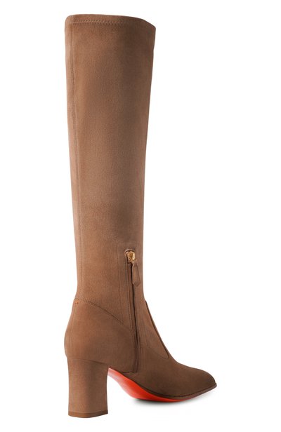 Замшевые сапоги carla 65 SANTONI бежевого цвета по цене 176500 руб., арт. WS0G72458HI2TUEH, фото 5 Замшевые сапоги carla 65 SANTONI, арт. WS0G72458HI2TUEH, фото 5