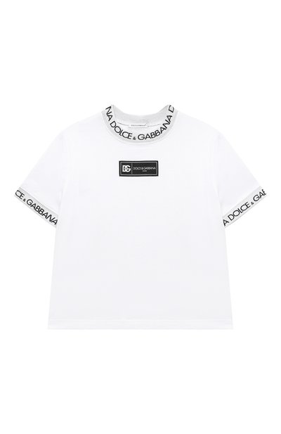 Хлопковая футболка DOLCE & GABBANA, арт. L4JTE0/G7M4F/2-6