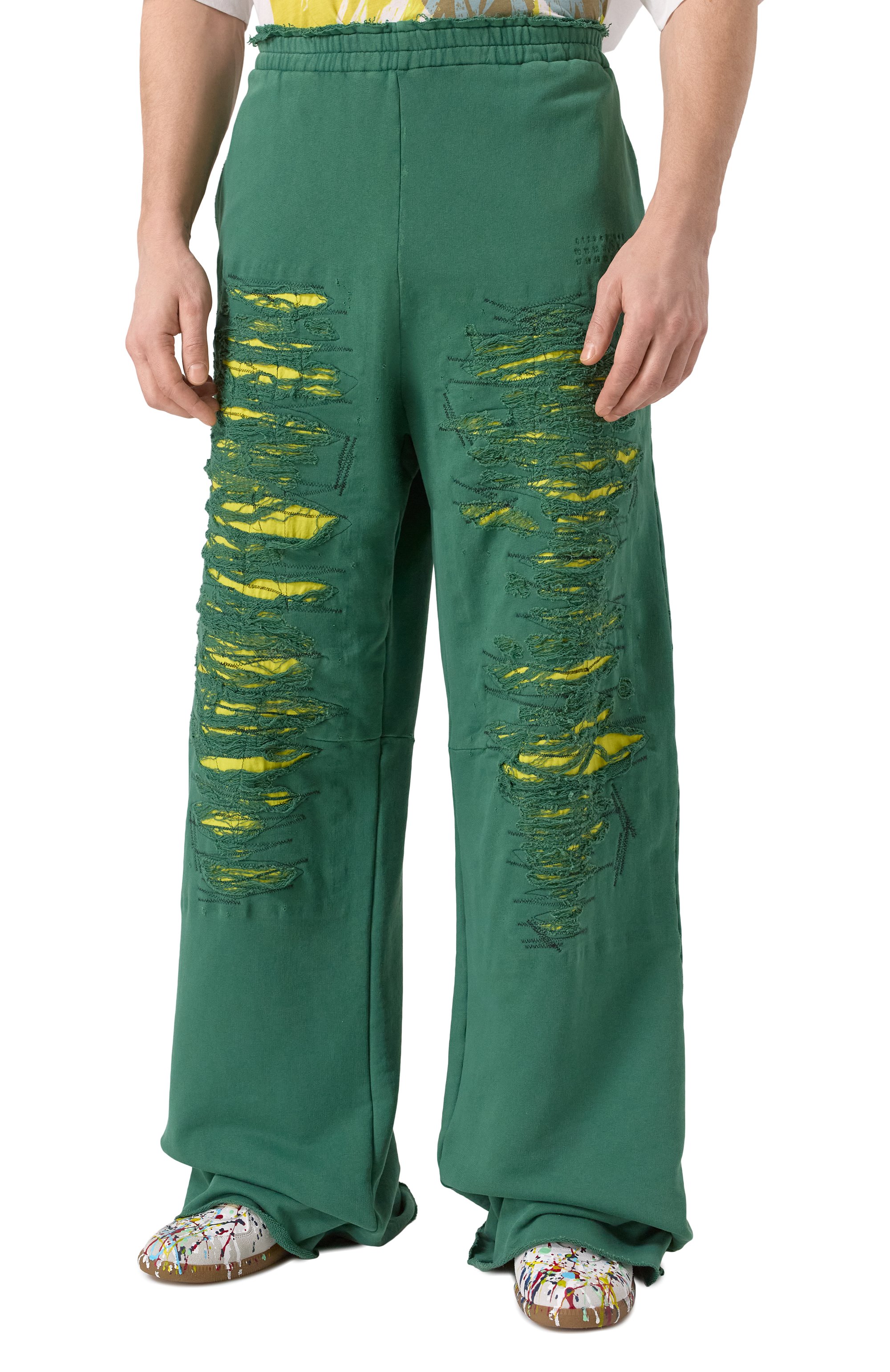 Хлопковые брюки MM6, арт. SH2KA0021/M25004, фото 3