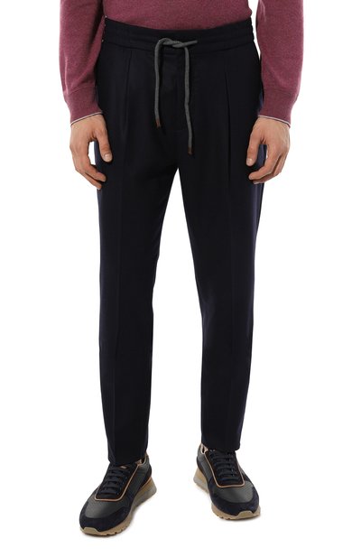 Шерстяные брюки BRUNELLO CUCINELLI, арт. M038PB2201, фото 3