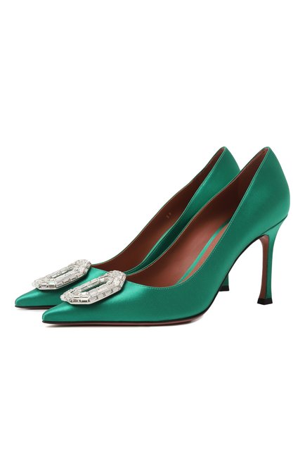 Женские текстильные туфли camelia 90 AMINA MUADDI, арт. CAMELIA PUMP 90