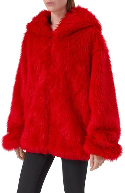 Шуба из экомеха MSGM, арт. 3942MDC03/257814, фото 3