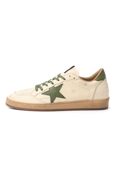 Кожаные кеды ball star GOLDEN GOOSE DELUXE BRAND, арт. GMF00117.F007497, фото 4
