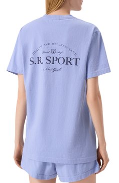 Хлопковая футболка SPORTY AND RICH, арт. T0043612201BL59, фото 8