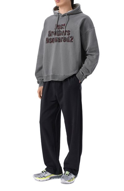 Мужские текстильные кроссовки be right back knit OFF-WHITE, арт. 0MIA2A0S26FAB001