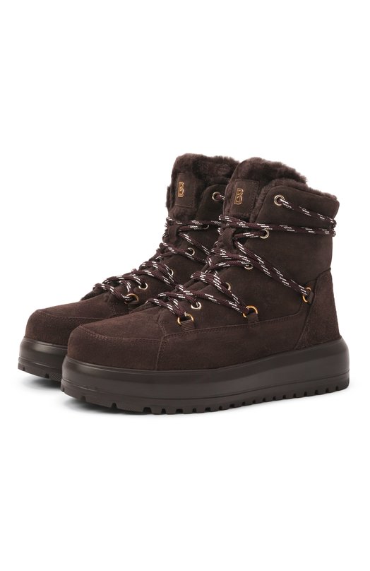 Замшевые ботинки Antwerp Bogner 22541663 Коричневый 22541663