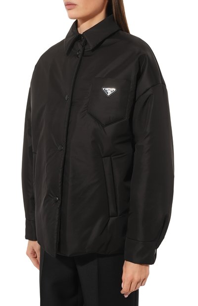 Куртка PRADA черного цвета по цене 175000 руб., арт. 291968-1WQ9-F0002-212, фото 3 Куртка PRADA, арт. 291968-1WQ9-F0002-212, фото 3