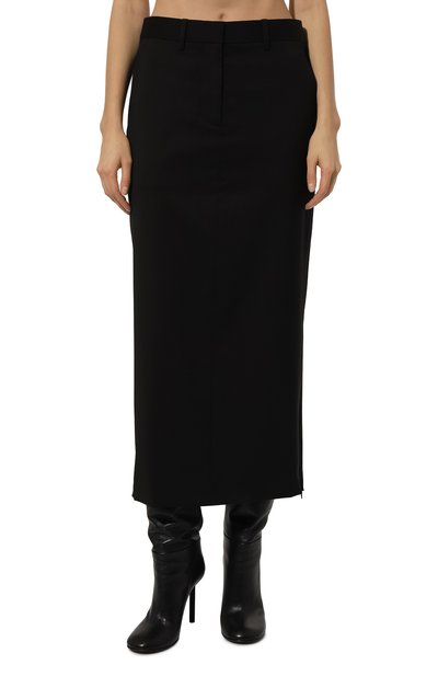 Шерстяная юбка HELMUT LANG, арт. 006HW303, фото 3