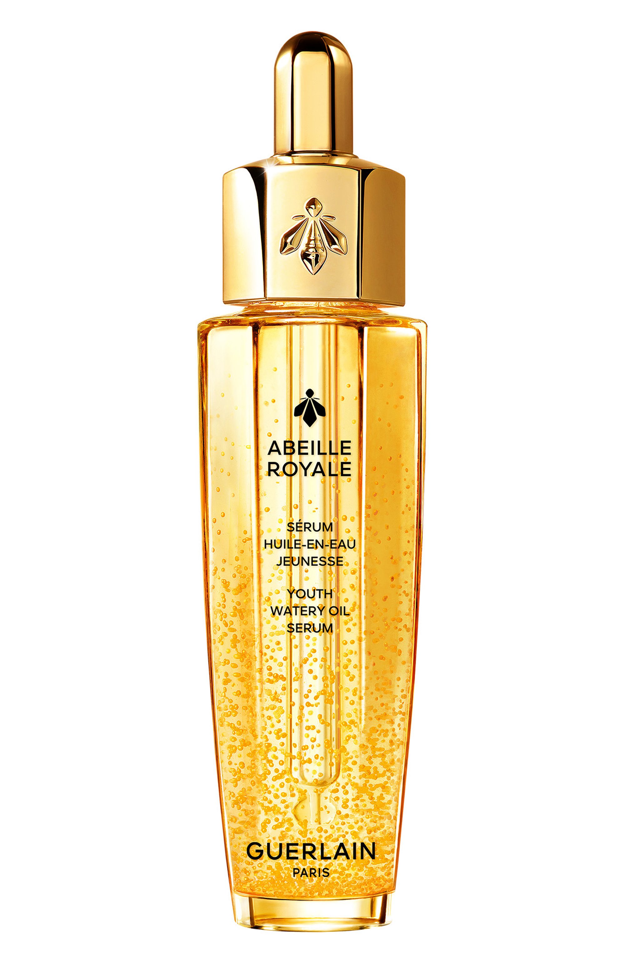 Омолаживающая сыворотка для лица abeille royale (30ml) GUERLAIN бесцветного цвета по цене 11900 руб., арт. G062034, фото 1 Омолаживающая сыворотка для лица abeille royale (30ml) GUERLAIN, арт. G062034, фото 1