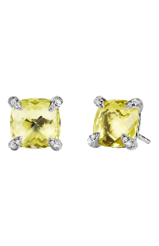 Серьги David Yurman E12834DSSALCDI Бесцветный  E12834DSSALCDI Фото 2