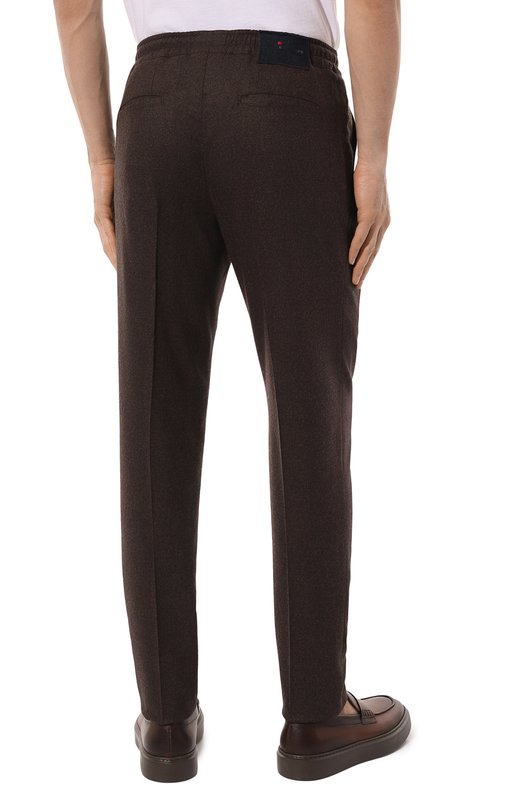 Кашемировые брюки Kiton UP1LACK0165C Коричневый  UP1LACK0165C Фото 4