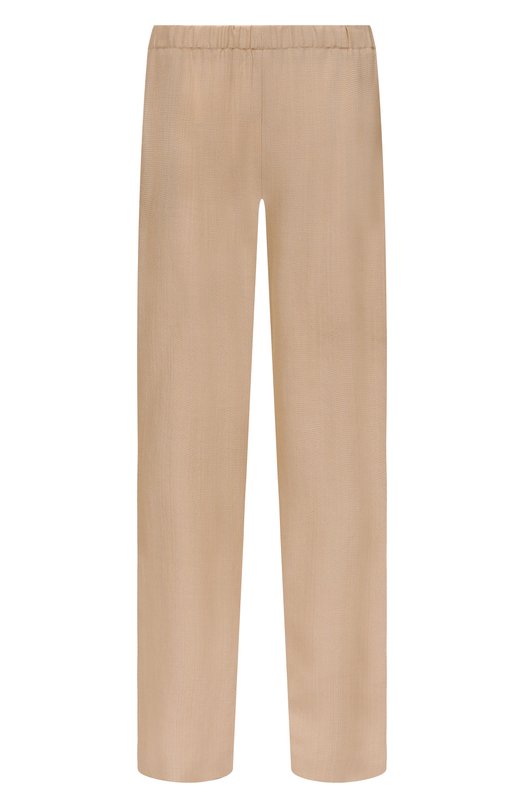 Брюки из вискозы и шерсти Loulou de Saison SC0T Бежевый SC0T