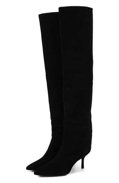 Замшевые ботфорты STUART WEITZMAN, арт. S4679, фото 1